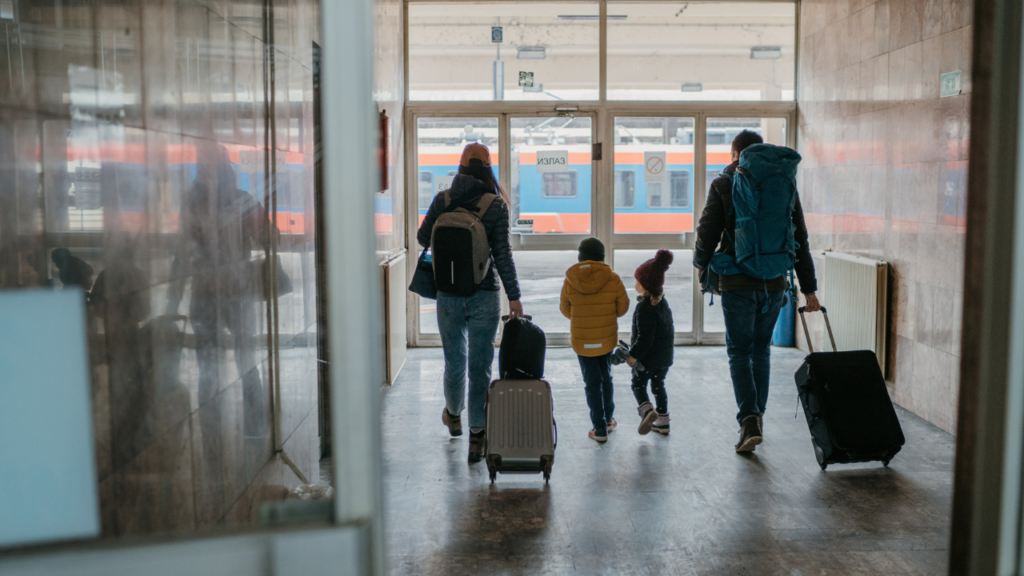 Family travelling