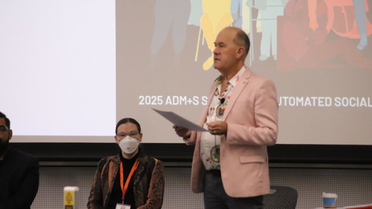 2025 Social Services (2) ADM+S researcher Paul Henman introdcuing speaker